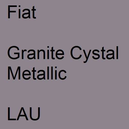 Fiat, Granite Cystal Metallic, LAU.